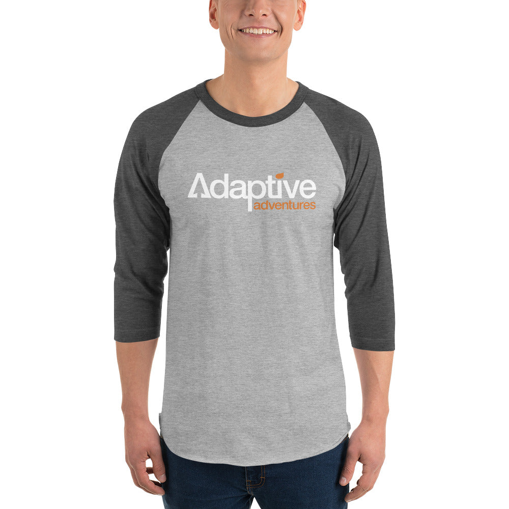 Adaptive Adventures Logo 3/4 Sleeve Shirt