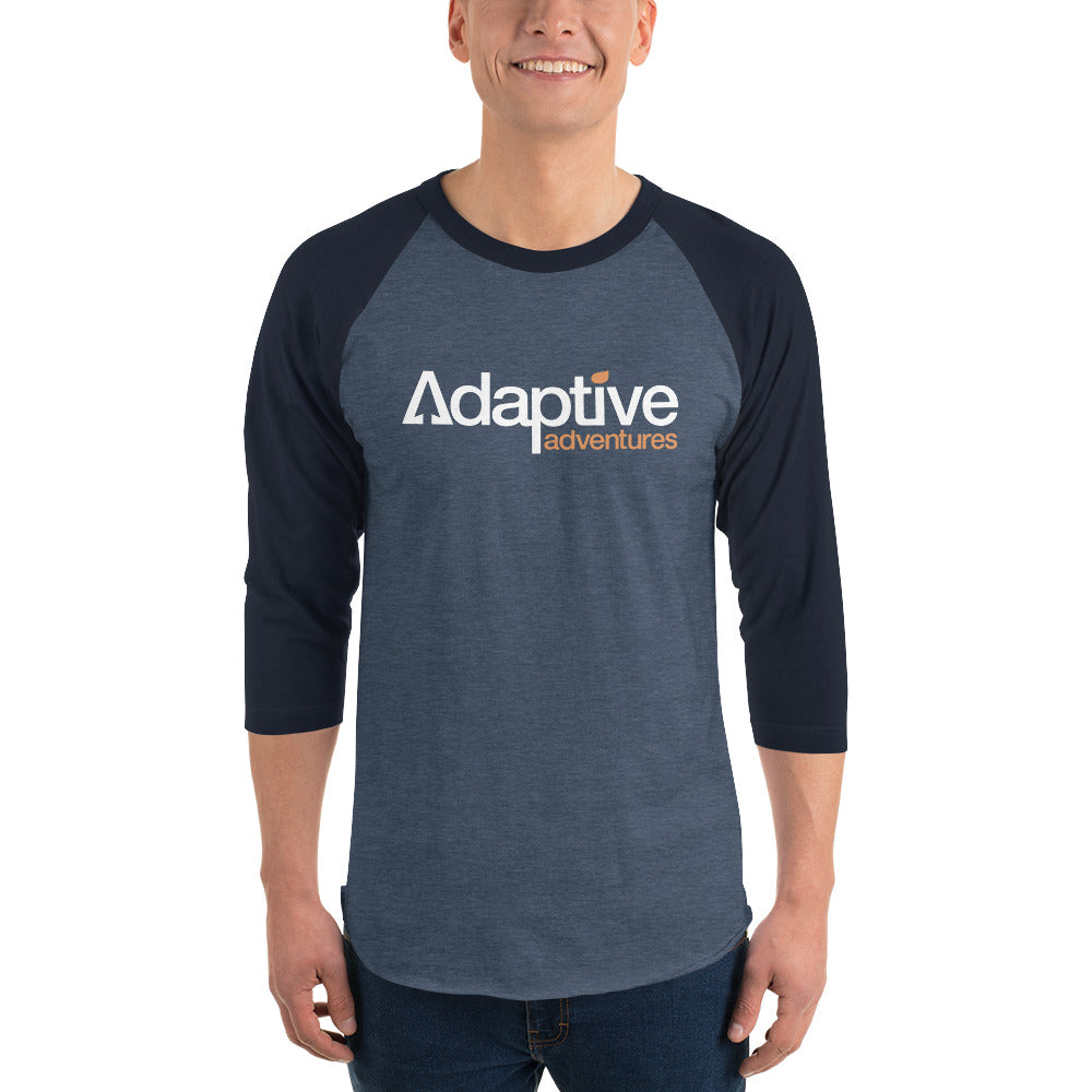 Adaptive Adventures Logo 3/4 Sleeve Shirt